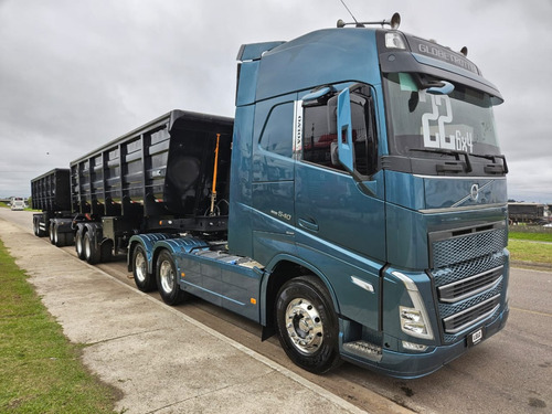 Volvo Fh 540 6x4 Bug Leve Ano 22 + Rodocaçamba Aiz Sem Pneu