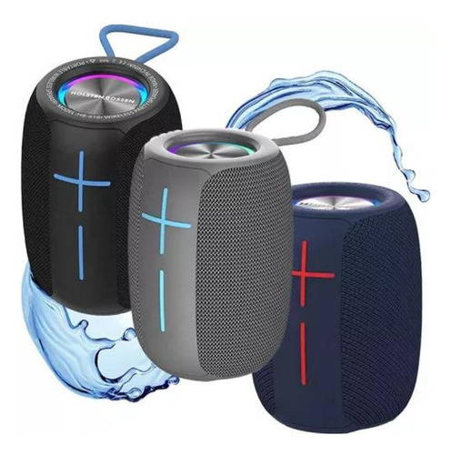 Caixa Som Festa Bluetooth Portátil Resistente À Água Potente