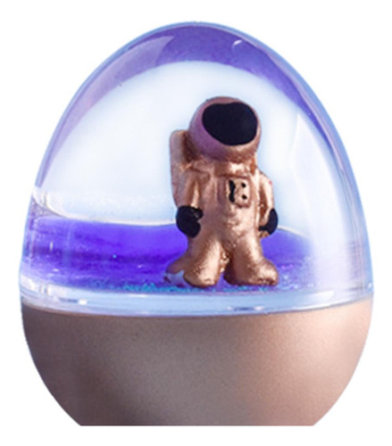 Cute Spaceman Quicksand Tumbler Wobbler Adorna Juguetes De