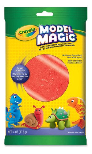 Crayola, Modelo De Creyones Magicos, 4 Onzas, 4 Onza, Rojo