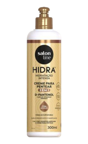 Salon Line Hidra Crema De Peinar 3 En 1 D Pantenol Rulos 