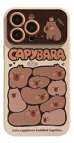 Funda De Teléfono Divertida Capybara Para Ip 15 Pro Max