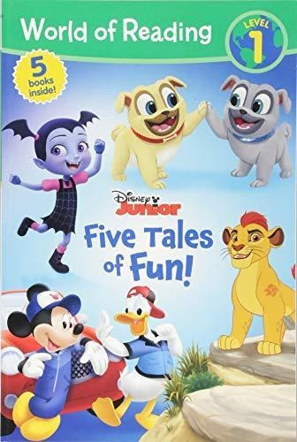 Disney Junior: Five Tales Of Fun! - (libro En Inglés)
