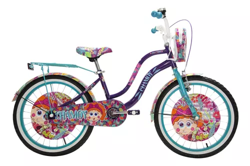 Bicicleta Infantil Blitz Cherry R16 Morada 4-6 Años