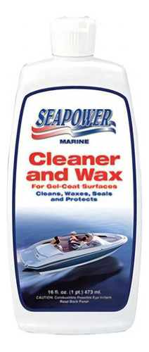 Cera Seapower Para Embarcaciones Cleaner And Wax Sp-16