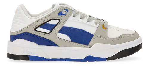 Zapatillas Puma Slipstream Retro Hombre En Blanco Y Azul | M