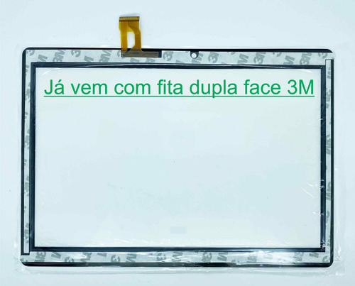 Tela Touch Vidro Compatível Tablet Multilaser M10 Cq1002-a1