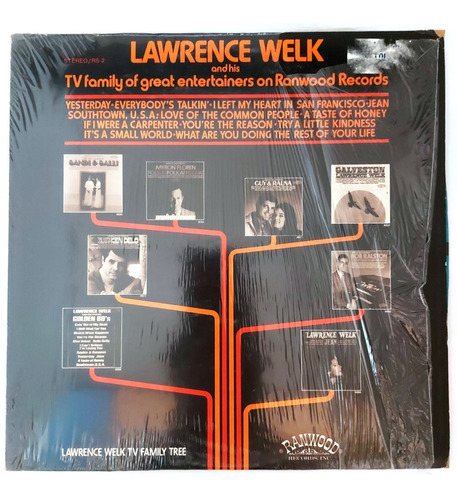 Lawrence Welk - Tv Family Of Great Entertainers  Lp