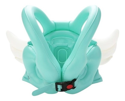 Chaleco inflable Buoy Angel Wings para niños y bebés, color verde