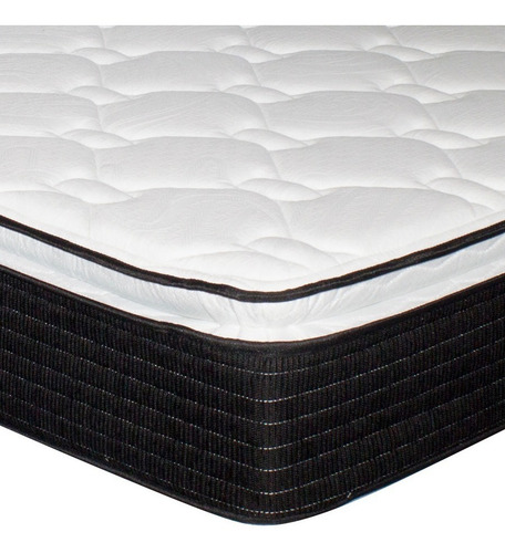 Sommier Colchon Queen Inducol Pocket Extra Comfort 160 X 200