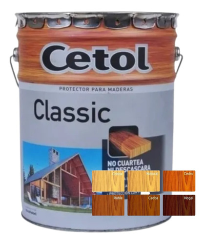 Cetol Classic Satinado Protector Madera Pisos 20 Litros