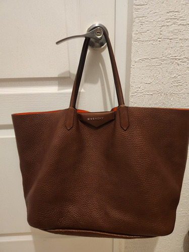 Givenchy Bolsa Tote Piel Cafe 