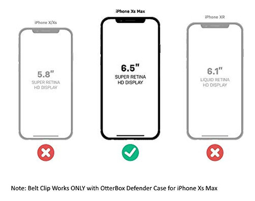 Otterbox Defender Serie Clip Para Cinturon Repuesto iPhone 1