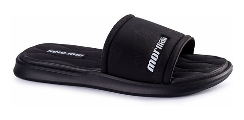 Chinelas Sandalias Mormai Quiver Pro Slide Negro Niño