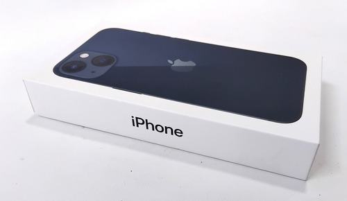 Caja Iphone 13 128gb Midnight Con Sticker Original Usada (Usado)