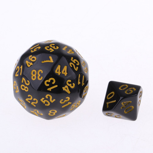 10 Pcs Juego De Dados De Plástico Poliédrico Para Dnd Rpg