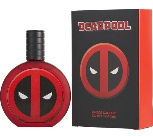 Perfume Deadpool Marvel 100ml E Toil Para Niño Volumen de la unidad 100 mL