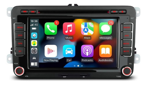 Android 11 Dvd Carplay Gps Vw Seat Altea Leon Toledo Jetta