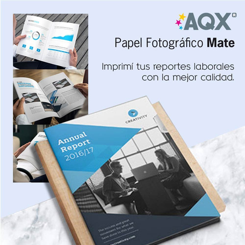 Papel Matte A4 108g 100hs Ideal Para Sublimacion Sublimar