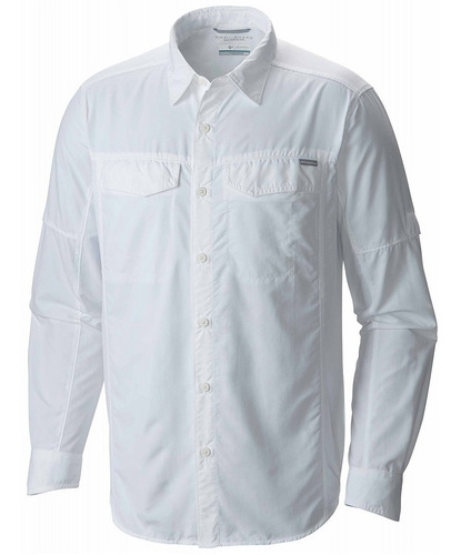 Camisa Columbia De Hombre Manga Larga Silver Ridge.