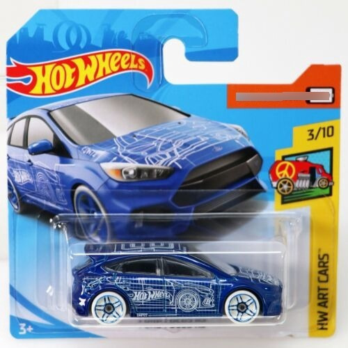 Hot Wheels - 3/10 - Ford Focus Rs - 1/64 - Fjw72