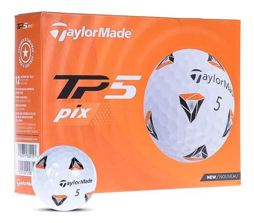 Pelotas Golf Taylormade Tp5 Pix Caja X12 | The Golfer Shop