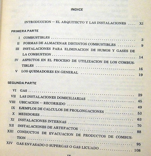 Instalaciones Aplicadas En Los Edificios Gas Combustibles (Usado)