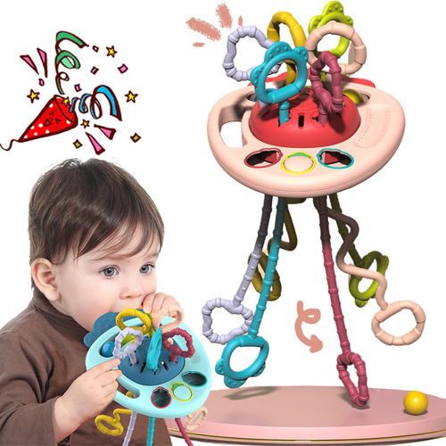 Cuerda Para Tirar, De Likee Baby Sense Toy, Montessori