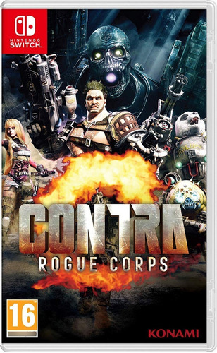 Contra Rogue Corps - Juego Físico Nintendo Switch - Sniper