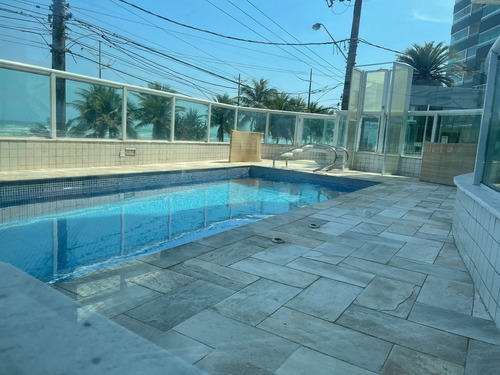 Imagem 30 de 30 de Prédio Frente Ao Mar, Apartamento 2 Dormitórios, Churrasqueira Na Sacada, Lazer, Aceita Financiamento Banco Ou Direto, No Maracanã/caiçara !!! - Ap00657 - 70585852