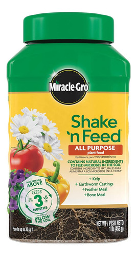 Shake 'n Feed - Alimento Vegetal Multiusos, 1 Lb.
