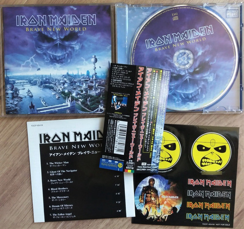 Iron Maiden * Brave New World * Cd Like New Japonés