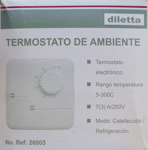 Termostato De Ambiente Diletta