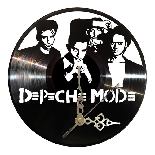 Reloj Pared Disco Vinilo Acetato Depeche Mode