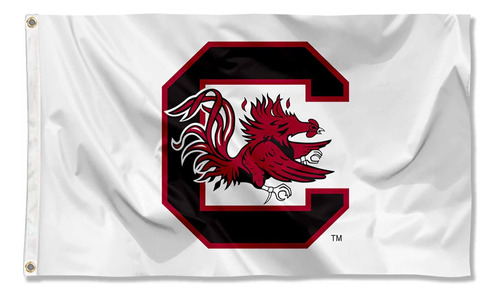 Bandera Universitaria Grande De La Universidad De Gamecocks 