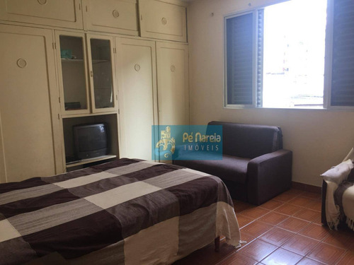 Kitnet Com 1 Dormitório À Venda, 40 M² Por R$ 130.000,00 - Canto Do Forte - Praia Grande/sp - Kn0031