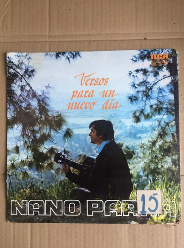 Vinilo Nano Parra Versos Para Un Nuevo Dia