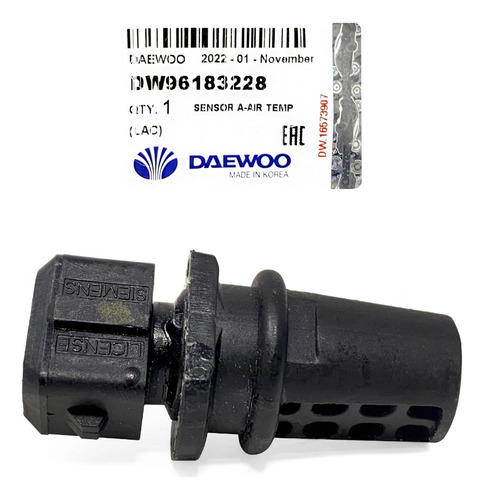 Sensor Maf Temperatura Aire Aveo - Optra - Original Daewoo 