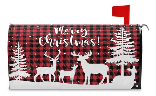 Aslsiy Fundas Magníticas Para Buzón De Árbol De Navidad, Dis