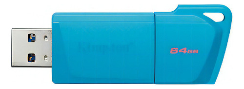 Pendrive Kingston Datatraveler Exodia M 64gb Celeste Full