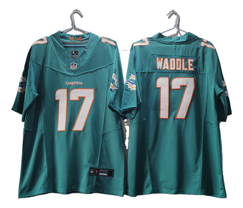 New 2024 Miami Dolphins No.17 Jaylen Waddle Jersey