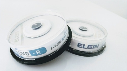 Disco virgem Mini DVD-R Elgin de 8x por 10 unidades