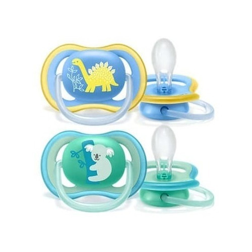 Set X2 Chupetes +18 Meses Ultra Air Avent Philips 