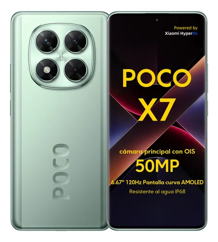 comprar Celular Xiaomi Poco X7 5g Dual Sim 256gb Verde 8ram 50mpx