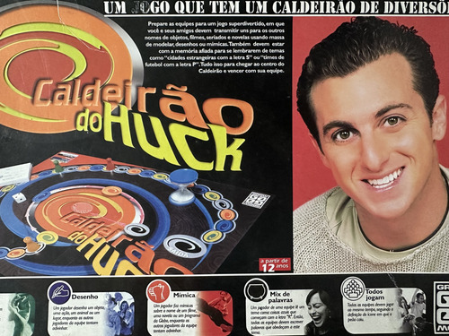 Jogo De Tabuleiro Caldeirão Do Huck Grow Completo (Usado)