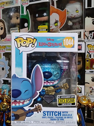 Funko Pop Stitch With Ukulele # 1044 Entertainment Earth (Usado)