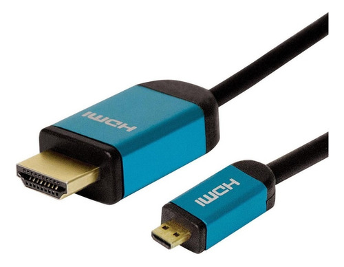 Cabo Hdmi M X Mini Hdmi M 1,80 Mts 1.4 Clone Full 3d 1080p