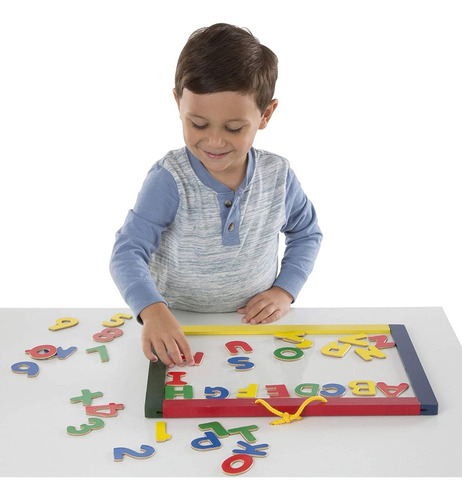 Pizarra Bandai Melissa & Doug Magnética Y Gis