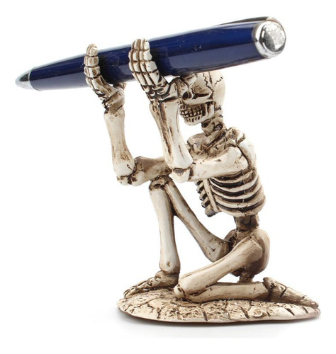 Soporte De Escritorio Para Bolígrafos, Diseño De Esqueleto,