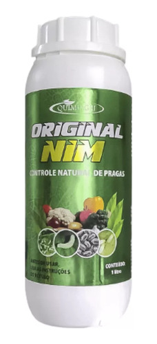 Óleo De Nim Neem Flex Orgânico Puro Neem Azadiracthina 1 Lt